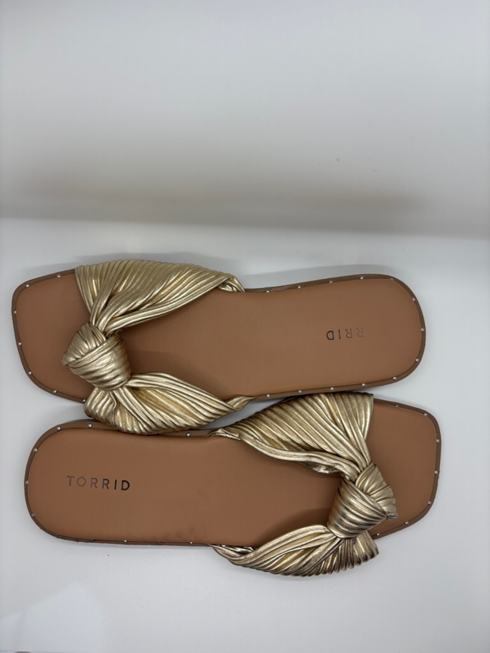 Torrid God Soft Knot Slide Sandal Size 10 Extra Wide Width